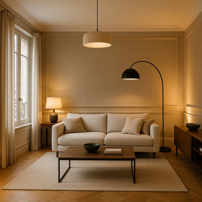 Comment éclairer un salon moderne ? 1 éclairer un salon moderne
