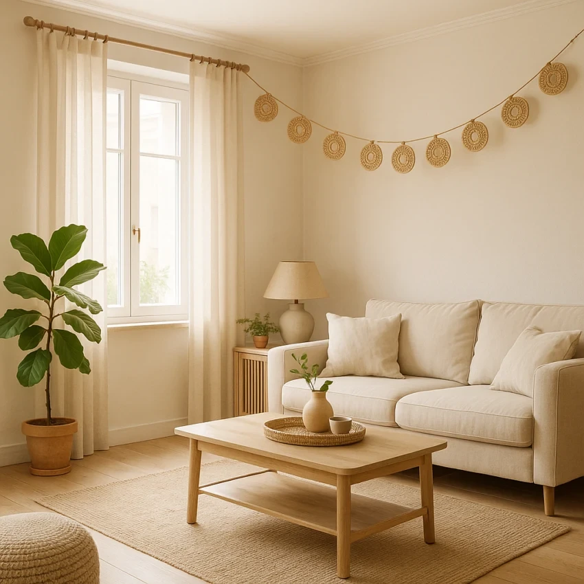 Guirlandes en rotin : une décoration naturelle et tendance 6 guirlandes en rotin décoration