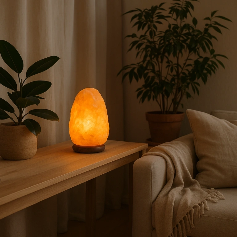 Lampe fleur de sel : une décoration naturelle et chaleureuse