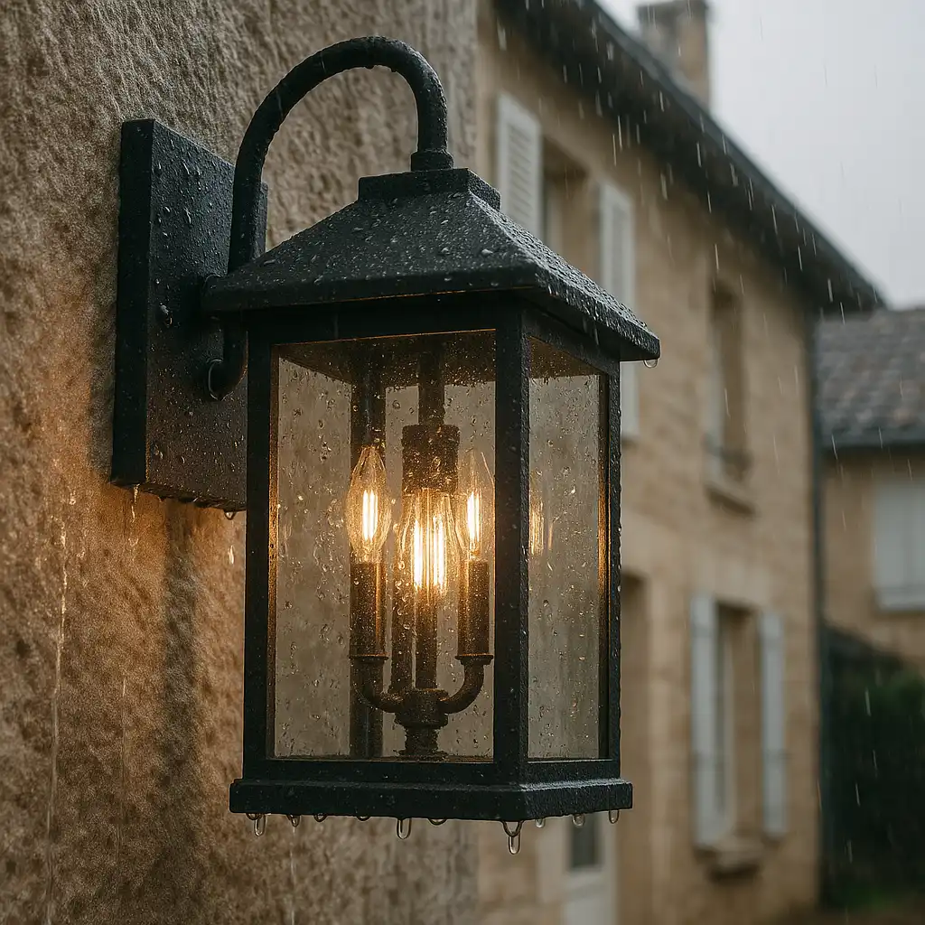 Comment choisir un éclairage extérieur décoratif ? 3 Luminaire extérieur résistant aux intempéries pour une façade