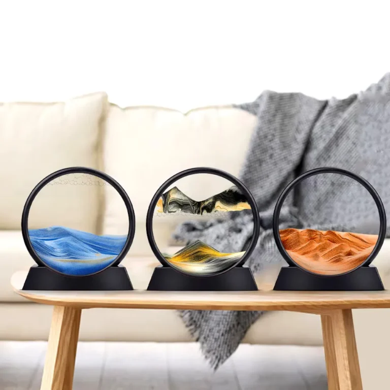 Lampe sable : une décoration relaxante et hypnotique